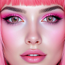 Цветные линзы EOS J203 Pink