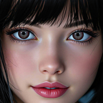 Цветные линзы EOS Luna Pink Brown