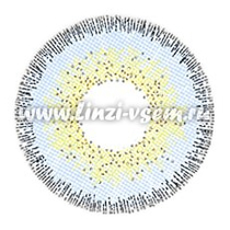 Цветные линзы EOS Sole 3 tone Blue Фото 4