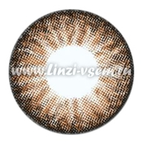 Цветные линзы EOS Crystal Brown Фото 3