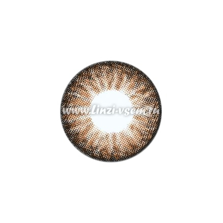 Цветные линзы EOS Crystal Brown Фото 4
