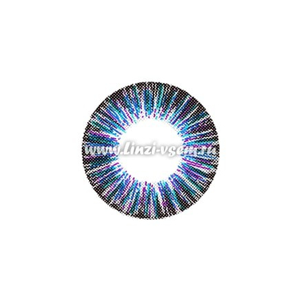 Цветные линзы EOS Neon Sign Blue Фото 3