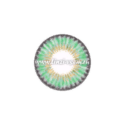 Цветные линзы EOS Rain Shower Green Фото 3
