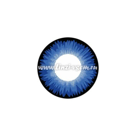Цветные линзы Lensmam Space Blue Фото 3