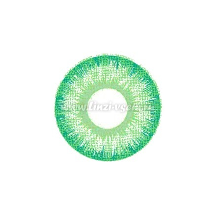 Карнавальные линзы Lensmam  Green Elf mini