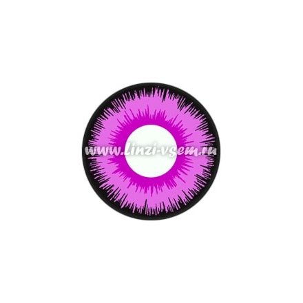 Карнавальные линзы Lensmam Violet Elf Фото 4